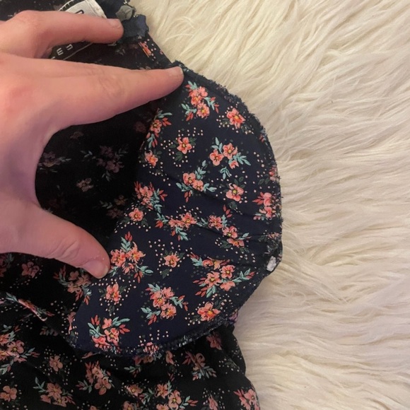 Vintage Ulterior Motives Floral Print Playsuit Jumpsuit - Picture 6 of 6